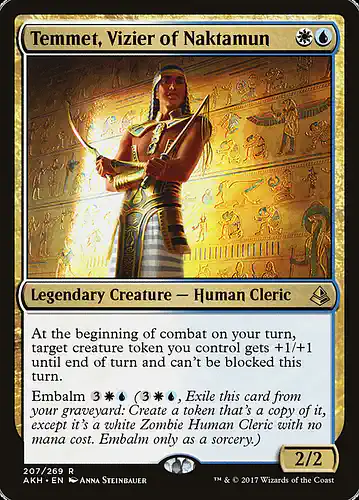 Temmet, Vizier of Naktamun - akh Spoiler