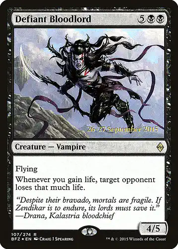 Defiant Bloodlord - bfz Spoiler