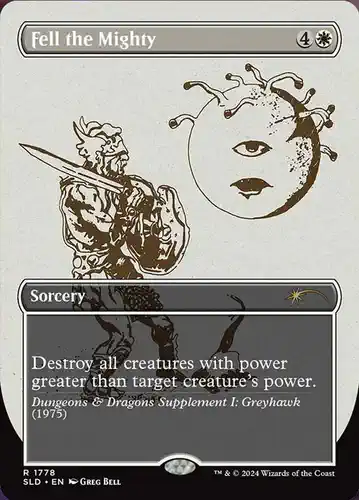 Fell the Mighty - sld Spoiler