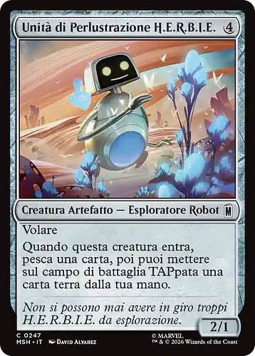 H.E.R.B.I.E. Scout Unit - msh Spoiler