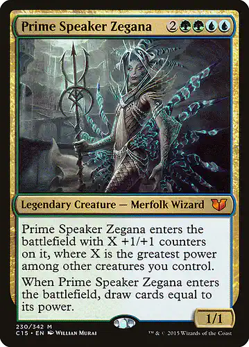 Prime Speaker Zegana - c15 Spoiler