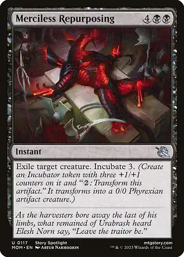 Merciless Repurposing - mom Spoiler