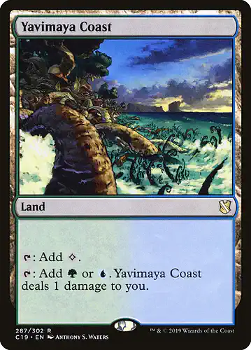 Yavimaya Coast - c19 Spoiler