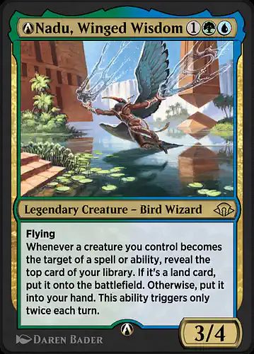 A-Nadu, Winged Wisdom - mh3 Spoiler