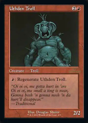 Uthden Troll - 30a Spoiler