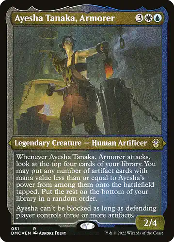 Ayesha Tanaka, Armorer - dmc Spoiler