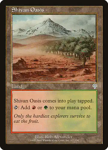 Shivan Oasis - inv Spoiler