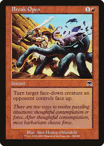 Break Open - ons Spoiler