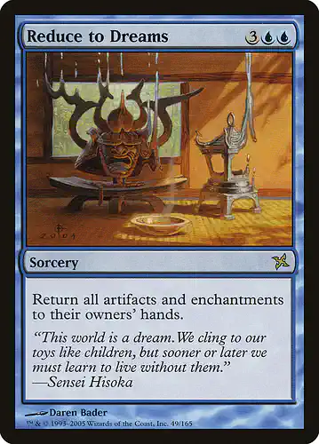 Reduce to Dreams - bok Spoiler