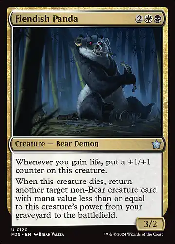 Fiendish Panda - fdn Spoiler