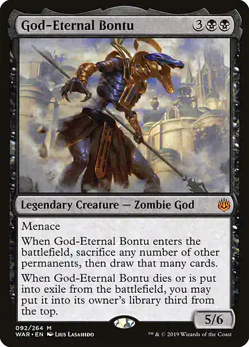 God-Eternal Bontu - war Spoiler