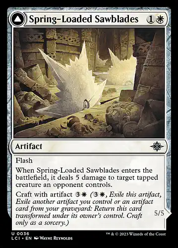 Spring-Loaded Sawblades - lci Spoiler