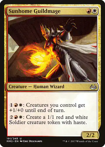 Sunhome Guildmage - mm3 Spoiler