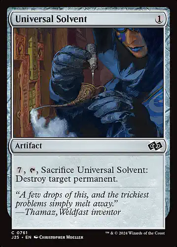Universal Solvent - j25 Spoiler