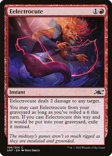 Eelectrocute - unf Spoiler