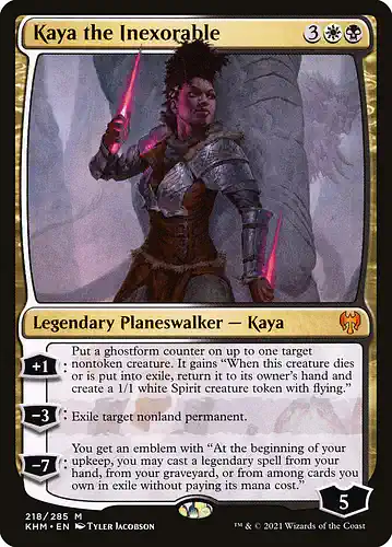 Kaya the Inexorable - khm Spoiler
