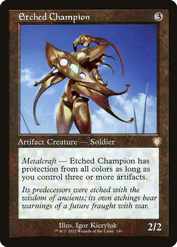 Etched Champion - brc Spoiler