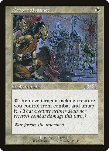 Reconnaissance - exo Spoiler