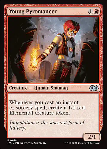 Young Pyromancer - j25 Spoiler