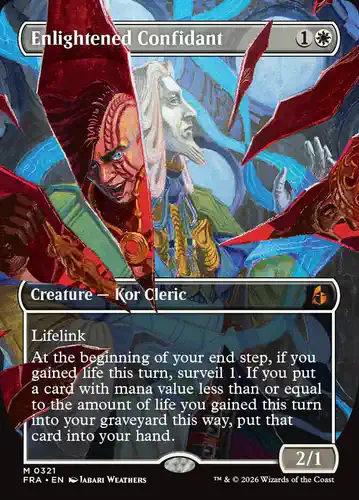 Enlightened Confidant - frc Spoiler