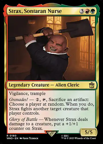 Strax, Sontaran Nurse - who Spoiler