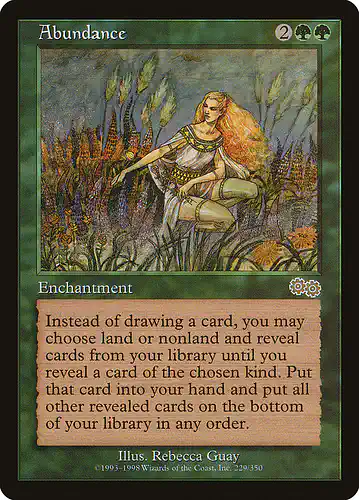 Abundance - usg Spoiler