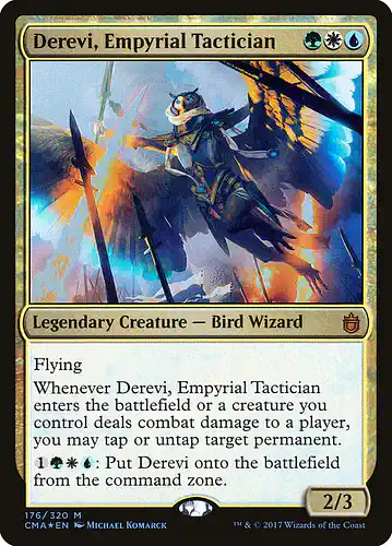 Derevi, Empyrial Tactician - cma Spoiler