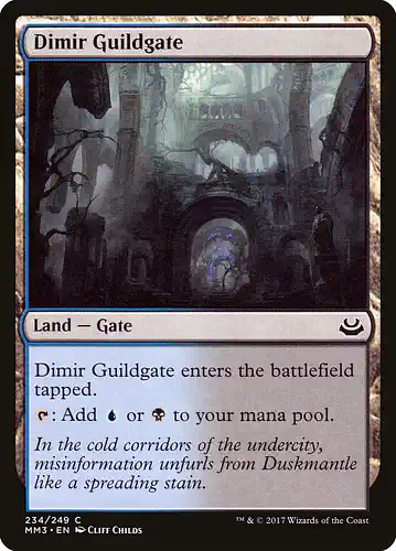 Dimir Guildgate - mm3 Spoiler