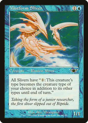 Mistform Sliver - lgn Spoiler