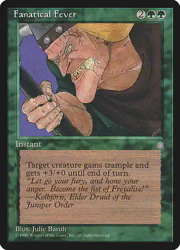 Fanatical Fever - ice Spoiler