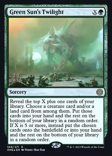 Green Sun's Twilight - one Spoiler