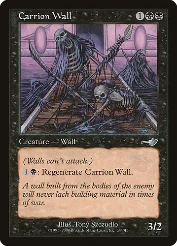 Carrion Wall - nem Spoiler