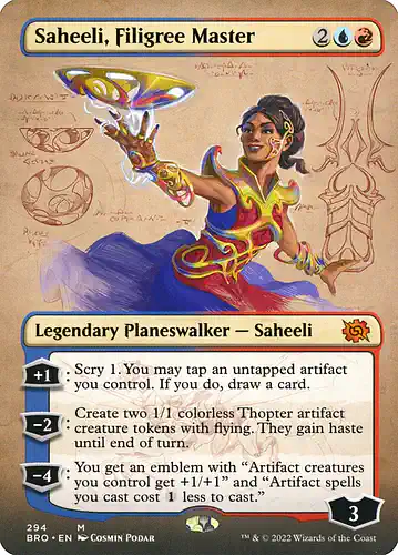 Saheeli, Filigree Master - bro Spoiler