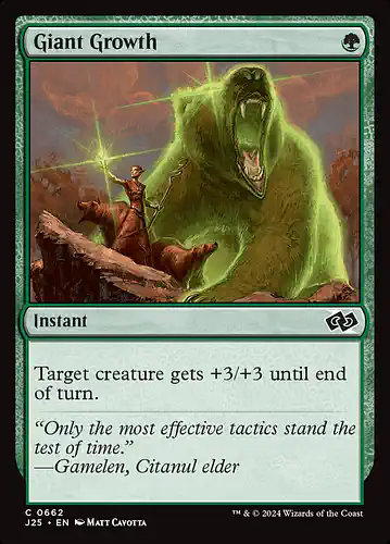 Giant Growth - j25 Spoiler