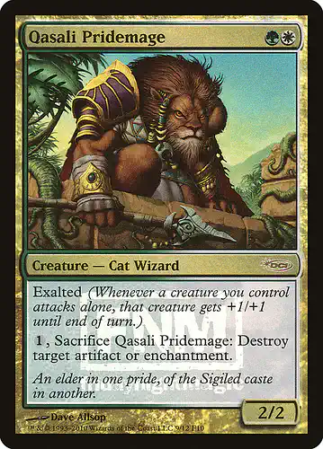 Qasali Pridemage - f10 Spoiler