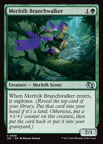 Merfolk Branchwalker - j25 Spoiler