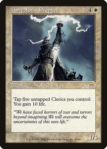 Ancestor's Prophet - ons Spoiler