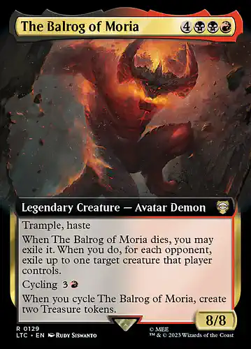 The Balrog of Moria - ltc Spoiler