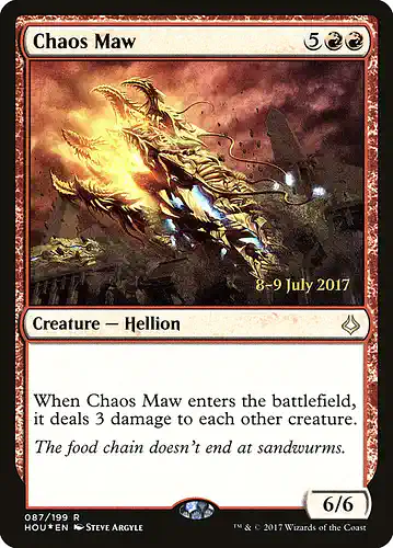 Chaos Maw - hou Spoiler