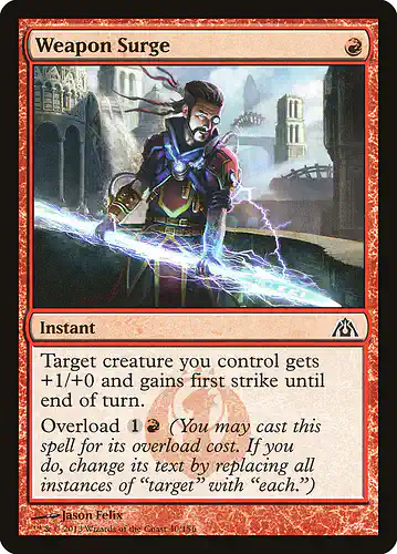 Weapon Surge - dgm Spoiler