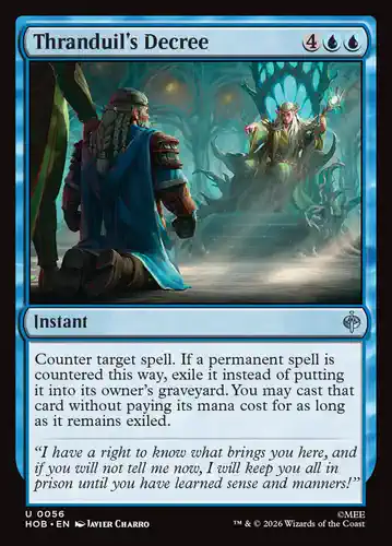 Thranduil's Decree - hob Spoiler