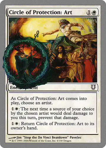 Circle of Protection: Art - unh Spoiler