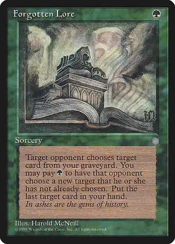 Forgotten Lore - ice Spoiler