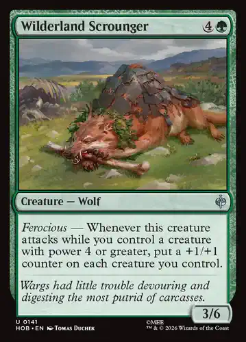 Wilderland Scrounger - hob Spoiler