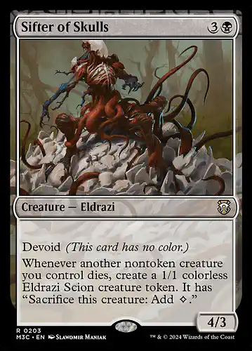 Sifter of Skulls - m3c Spoiler