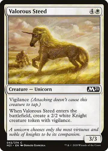 Valorous Steed - m21 Spoiler