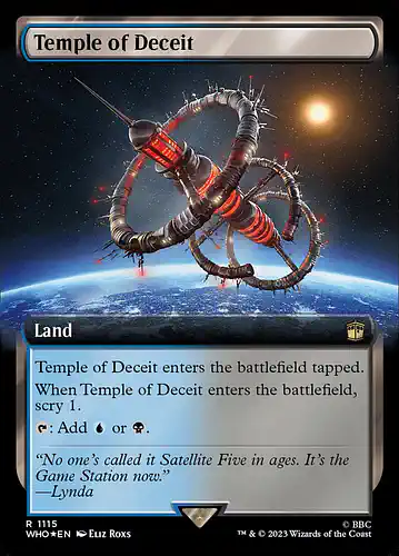 Temple of Deceit - who Spoiler
