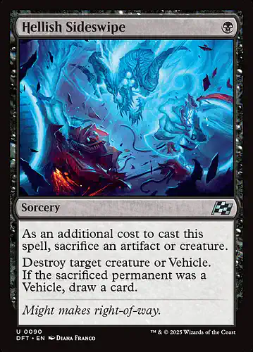Hellish Sideswipe - dft Spoiler