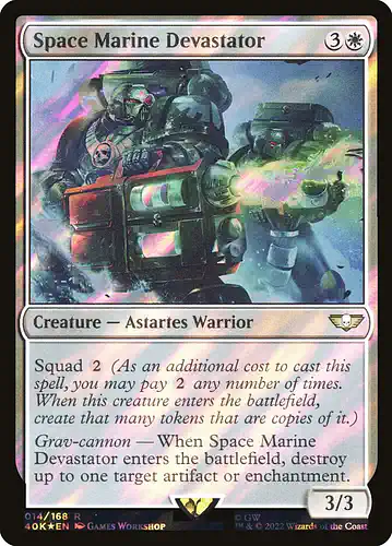 Space Marine Devastator - 40k Spoiler