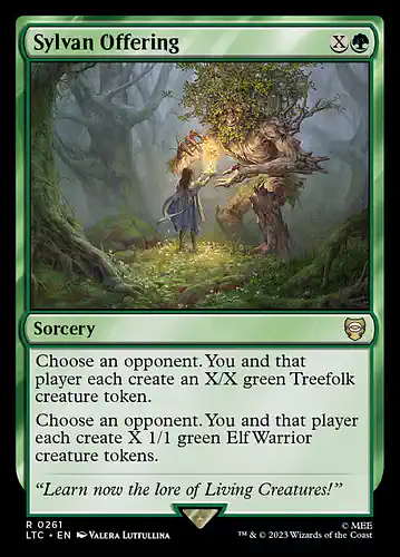 Sylvan Offering - ltc Spoiler
